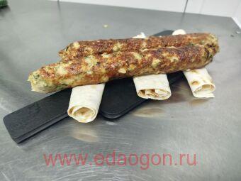 Люля-Кебаб Куриный с сыром и зеленью